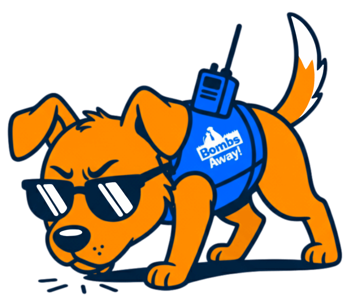 dog sniffing